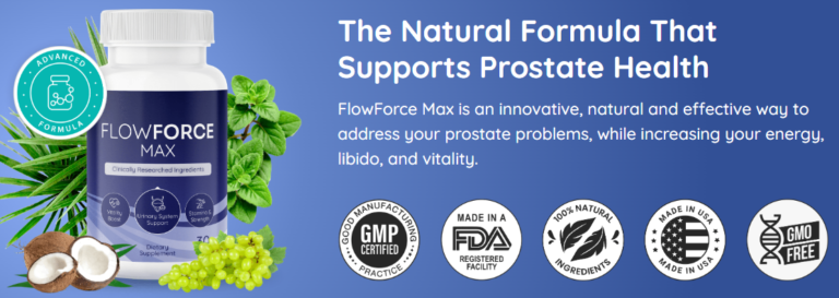 Flowforce max is an innovative, address your prostate problem.